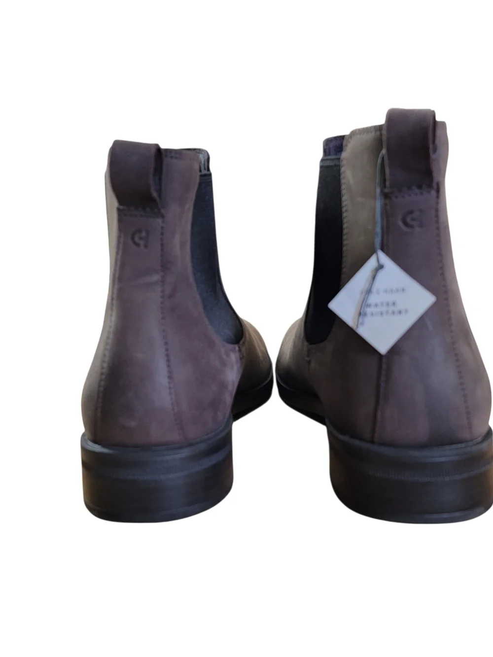 Cole Haan Men's Newmark Grand Chelsea Boots In Lava Nubuck